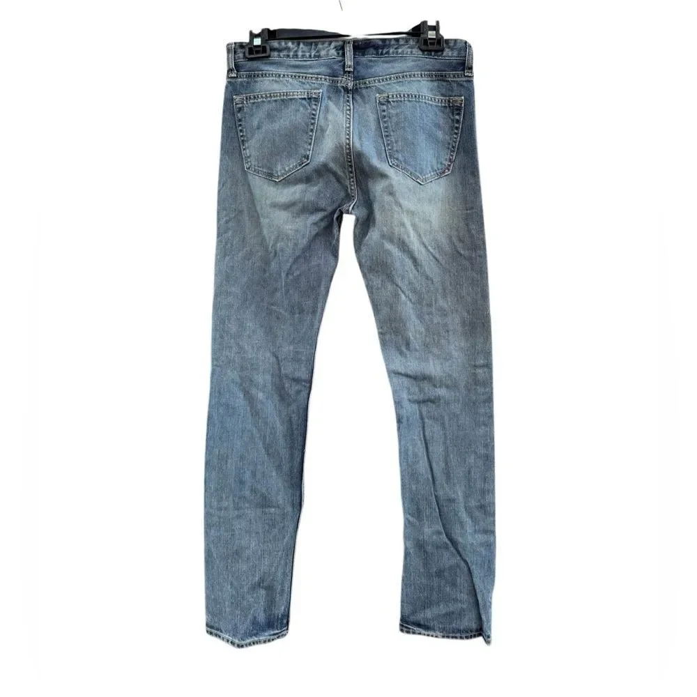 Banana Republic Men's Slim Straight 100% Cotton Denim Jeans Size 32x32